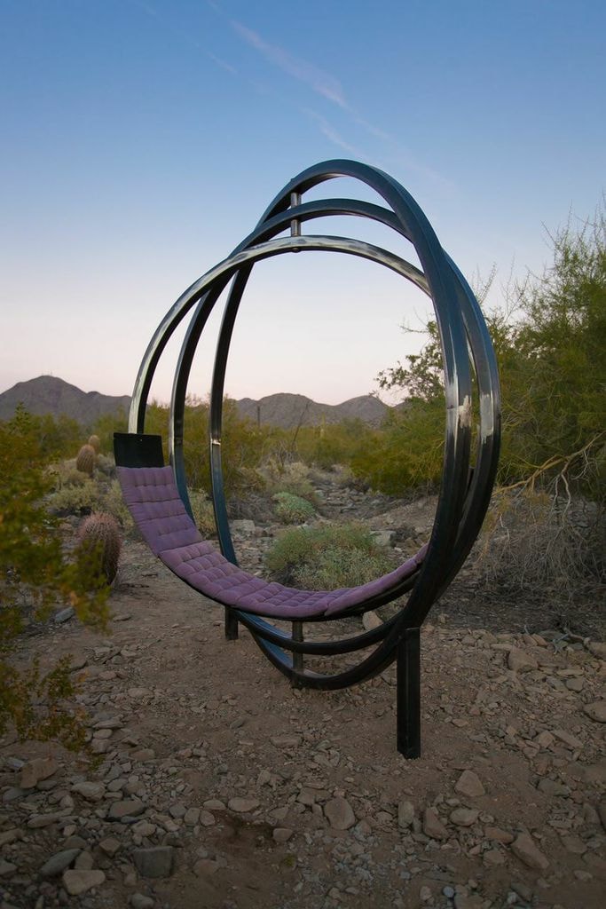 Etazin outdoor chair installation
