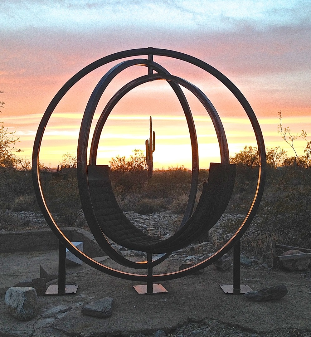 Etazin outdoor chair installation